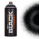 Нитро краска-спрей Montana Black 9001 Black (Черный матовый) 400 мл - изображение 1