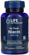 Ниацин Life Extension Витамин В3 No Flush Niacin 640 мг 100 капсул ARE-576174 - изображение 1