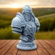 Фігурка Бюста Лицаря в Броні Пластик 125мм Сірий - изображение 2