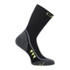 Носки CMP Trekking Sock Mid Supersoft 50 46-48 Black/Lime (1097-3I19867-U951 46/48) - изображение 1