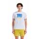 Футболка Arena Water Print T-Shirt L White (1097-011001-100 L) - изображение 1