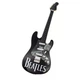 Декоративная мини-гитара "The Beatles Black" 24 см 30167N - изображение 1