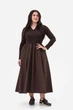 Платье Garne 52(3XL) Коричневый (137827) - изображение 1