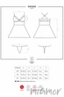 Пеньюар Obsessive 838-BAB-3 2XL Красный - изображение 5