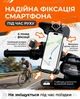 Тримач для телефону на велосипед, мопед, мотоцикл Hoco Hoco DCA80 |5-.7.2"| Black - зображення 4