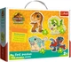Пазл Trefl Baby Classic Парк Юрского периода: Милые динозавры 4 элемента 36138 (5900511361384) - изображение 1