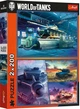Набор пазлов Trefl World of Tanks: Бронированная миссия 2 x 200 элементов 13346 (5900511133462) - изображение 1