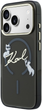 Etui Karl Lagerfeld IML Choupettes Karl  Script Logo MagSafe do Apple iPhone 17 Pro Black (3666339605896) - obraz 2