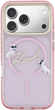 Etui Karl Lagerfeld IML Choupettes Karl  Script Logo MagSafe do Apple iPhone 17 Pro Max Pink (3666339606220) - obraz 3
