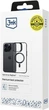 Etui 3MK Satin Armor MagCase do Apple iPhone 15 Pro Black + Transparent (5903108563833) - obraz 3