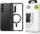 Etui 3MK Satin Armor MagCase do Samsung Galaxy S23 Black + Transparent (5903108563864) - obraz 1