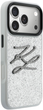 Etui Karl Lagerfeld IML Glitter KL Diamond Logo do Apple iPhone 17 Pro Max Silver (3666339604783) - obraz 4