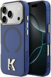 Etui Karl Lagerfeld IML K Head Logo MagSafe do Apple iPhone 17 Pro Max Blue (3666339599027) - obraz 1