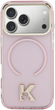 Etui Karl Lagerfeld IML K Head Logo MagSafe do Apple iPhone 17 Pro Pink (3666339598693) - obraz 3