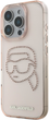 Etui Karl Lagerfeld IML Rhinestones Karl Head do Apple iPhone 16 Pro Pink (3666339352240) - obraz 2