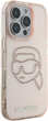 Etui Karl Lagerfeld IML Rhinestones Karl Head do Apple iPhone 16 Pro Pink (3666339352240) - obraz 4