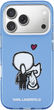 Etui Karl Lagerfeld Karl & Choupette Back MagSafe do Apple iPhone 17 Pro Max Blue (3666339607821) - obraz 3