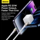 Кабель Baseus Glimmer Series Fast Charging Data Cable Type-C to Lightning PD 20W 1м (CADH000002) White - зображення 13