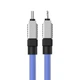 Кабель Baseus CoolPlay Series Fast Charging Data Cable Type-C to Lightning PD 20W 2м (CAKW000103) Blue - зображення 4