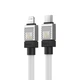 Кабель Baseus CoolPlay Series Fast Charging Data Cable Type-C to Lightning PD 20W 1м (CAKW000002) White - зображення 6