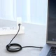 Кабель Baseus Cafule Flash Charging Data Line Cable Type-C to Type-C PD 2.0 QC 3.0 60W 20V 3A 1м (CATKLF-GG1) Black/Grey - зображення 8