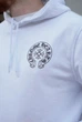 Чоловіче демісезонне худі Chrome Hearts з принтом M біле (CHRH008) - зображення 3