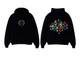 Чоловіче демісезонне худі Chrome Hearts з принтом 2XL чорне (CHRH009) - зображення 1
