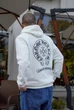 Чоловіче демісезонне худі Chrome Hearts з принтом XL біле (CHRH023) - зображення 7