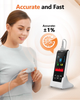 Пульсоксиметр акумуляторний на палець HealthTree JKS50F Bluetooth — Портативний оксиметр з OLED-дисплеєм та пам'яттю (НТ-JKS50F) - зображення 8