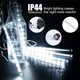 Уличная гирлянда LED Метеоритный дождь 192 LED 8 трубок 30 см Blue - изображение 6