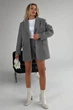 Укорочене Пальто Jadone Fashion Тренд S-M сірий - зображення 4