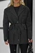 Укорочене Пальто Jadone Fashion Тренд L-XL графіт - зображення 8
