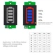Индикатор уровня заряда батареи Li-ion 1S 2S 3S 4S 5S 6S 7S 8S / 1-8S 18650, 3.3В-33.6В, тестер Зеленый - изображение 7