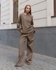 Жіноча кофта вільного фасону з турецького кашеміру Seventeen L-XL Коричневий (2000000210957) - зображення 1