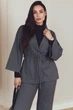 Жіноча демісезонна кофта вільного крою Seventeen XXL-3XL Графітовий (2000000211503) - изображение 1
