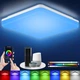 Розумна стельова LED-лампа Smart LED Ceiling Light RGB, 24 Вт, керування через телефон, димування, з водозахистом, 2700–6500K, 2400 люменів, різнокольорова лампа - зображення 1