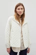 Стеганая женская куртка Finn Flare FBD11009-711 белая XL - изображение 1