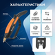 Точилка многофункциональная 3в1 для ножей ножниц секаторов алмазная ручная заточка точило трехступенчатое - изображение 3