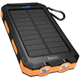 Туристичний зовнішній акумулятор Power Bank HOCO J164 Platinum Solar 8000mAh 10W - павербанк із сонячною панеллю та LED ліхтариком - зображення 3