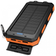 Туристичний зовнішній акумулятор Power Bank HOCO J164 Platinum Solar 8000mAh 10W - павербанк із сонячною панеллю та LED ліхтариком - зображення 4