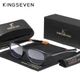 Очки компьютерные Blue Blocker для женщин и мужчин KINGSEVEN 81299 Matte Black - изображение 1
