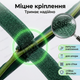 Стрічка липучка Bradas 12,5мм х 5 м для підв'язки рослин томатів зелений колір hook loop багатофункціональна - зображення 6