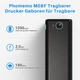 Портативний мобільний принтер Phomemo M08F A4 Bluetooth / USB Чорний - зображення 5