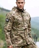 Тактическая куртка M65 HAN-WILD Multicam, демисезонная армейская ветровка с капюшоном, размер 3XL - изображение 6