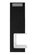 Вытяжка NORTBERG C-Shelf Black / White 80 - изображение 8