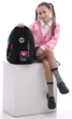 Рюкзак GoPack з ортопедичною спинкою Education Anime girl 40x30x15 см Чорний (GO26-175M-2) - зображення 19