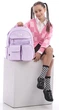Рюкзак GoPack Education Стильный 39.5x28x15 см Сиреневый (GO26-183M-1) - изображение 19