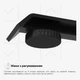 Стіл Mealux PowerDesk Glass Black з електрорегулюванням висоти (арт. EVO-201 Glass/Black) - изображение 13
