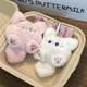 Плюшевый мягкий брелок - подвеска на сумку рюкзак Котёнок с длинным хвостом Розовый кавайный Kawaii Кот Котик Cute Plush Cat Doll Kitten pendant - изображение 3