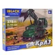 Конструктор IBLOCK PL-921-464 Армия ВСУ КрАЗ Экскаватор, 378 деталей, 2 фигурки - изображение 1